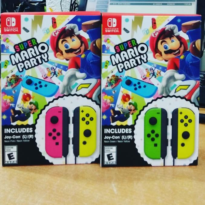SWITCH GAME MARIO PARTY JOYCON BUNDLE