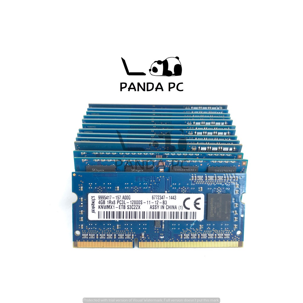 RAM Memory Laptop PC3L 4GB 12800S SO-DIMM DDR3