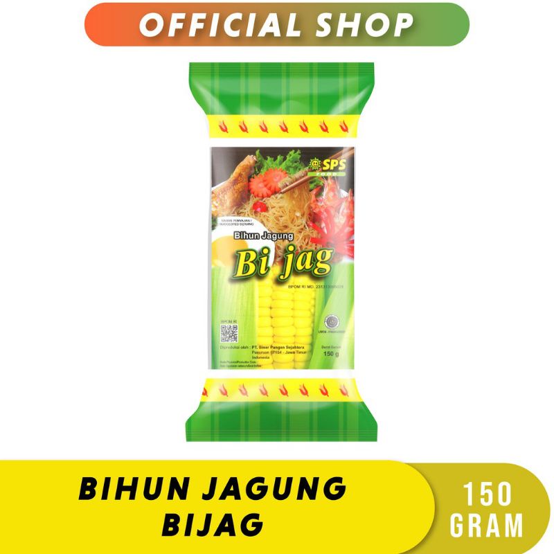 

Bijag Bihun Jagung 150 Gr (1 Pack)