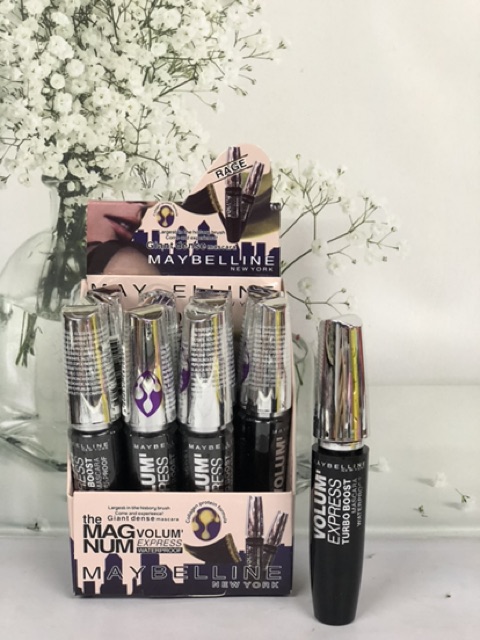 MASCARA MAGNUM MAYBELLINE VOLUM' EXPRESS WATERPROOF