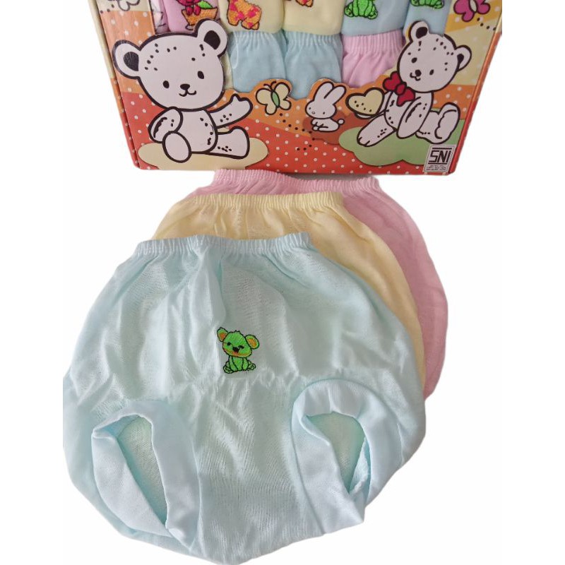 12Pcs Celana Pop Daffa Kado Bayi Baru Lahir-4