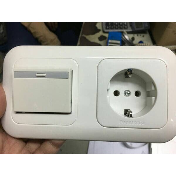 Excelents stop kontak +saklar engkel besar panasonic