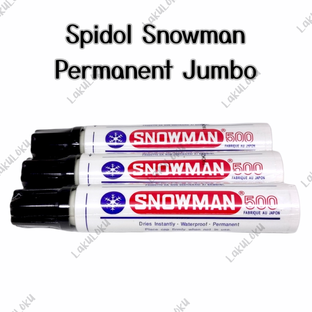 

Spidol Jumbo Permanent 500 Snowman Hitam