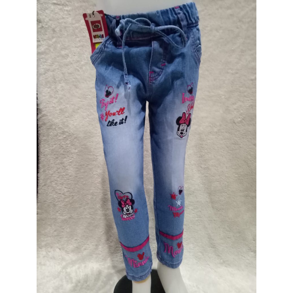  Celana  Jeans  Anak  Perempuan  Panjang  Shopee Indonesia