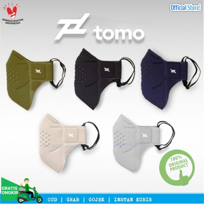 MASKER JOKOWI/ MASKER TOMO LIFEMASK WITH REUSABLE FILTER N95