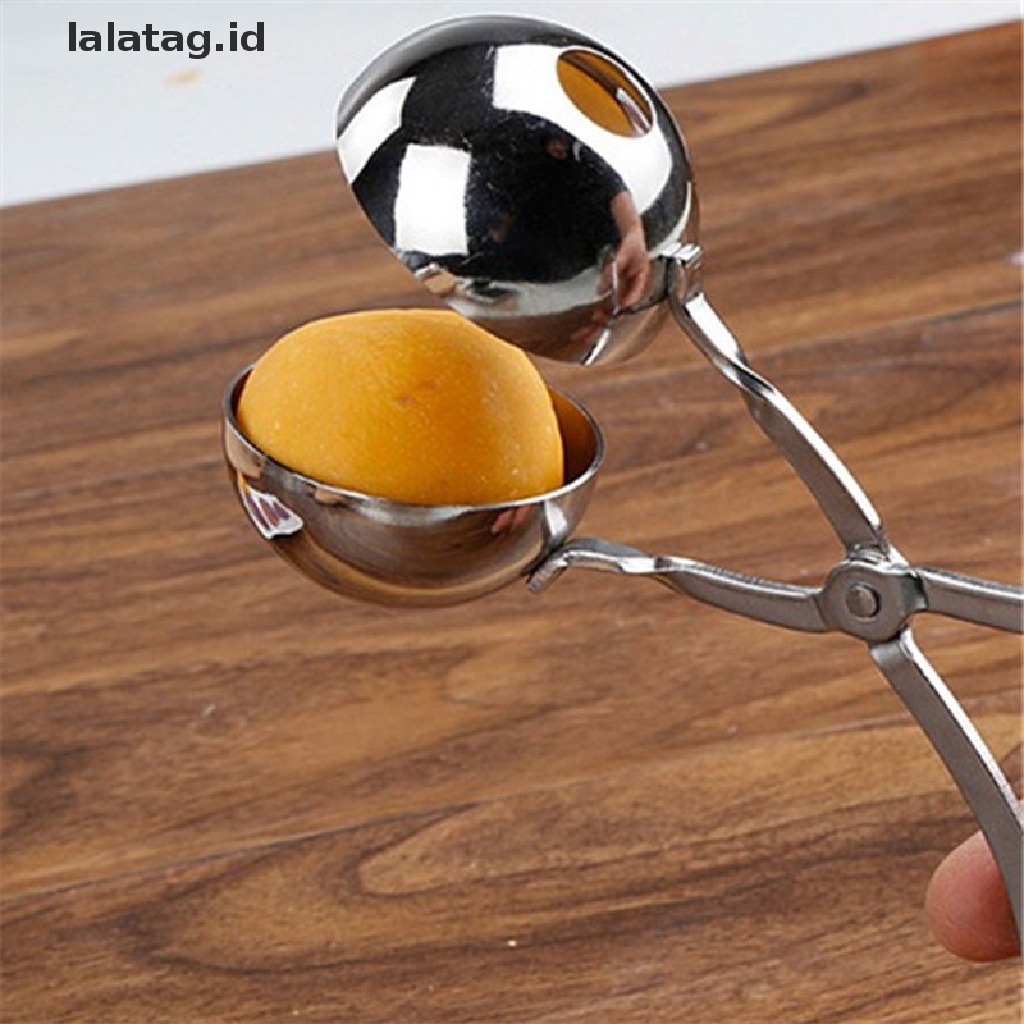 [lalatag] Kitchen Meatball Maker Stainless Steel Nonstick Meatball Clip Accessories [ID]