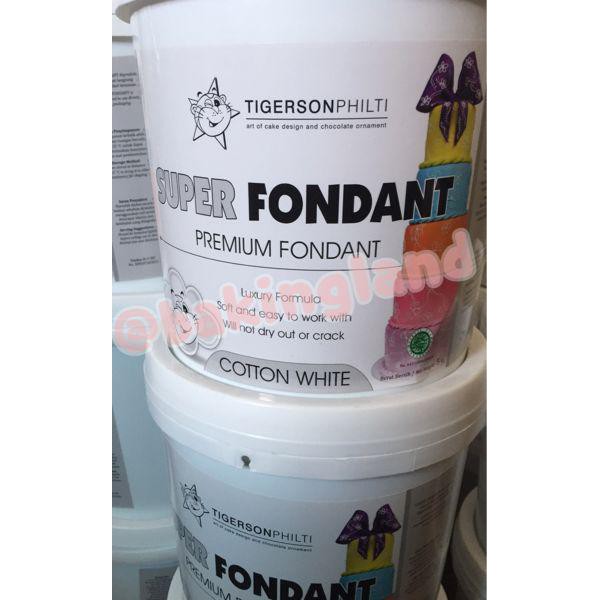 

PROMO - TIGERSON FONDANT PUTIH 1KG