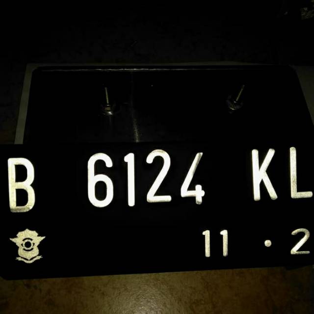 Plat Nomor Motor Baut Tanam Paling Rapih Shopee Indonesia