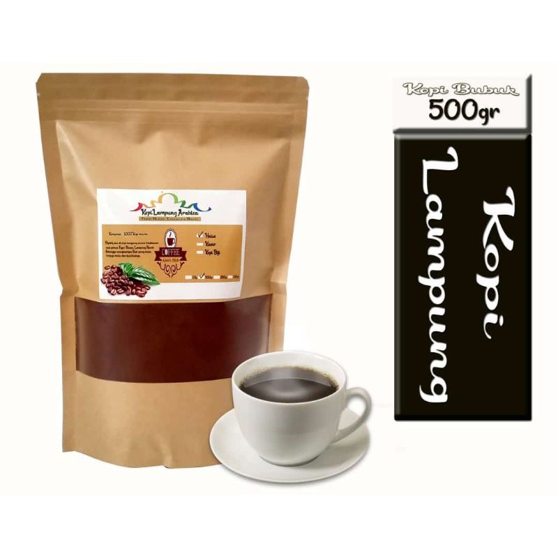 

KOPI LAMPUNG ARABICA 500 GRAM