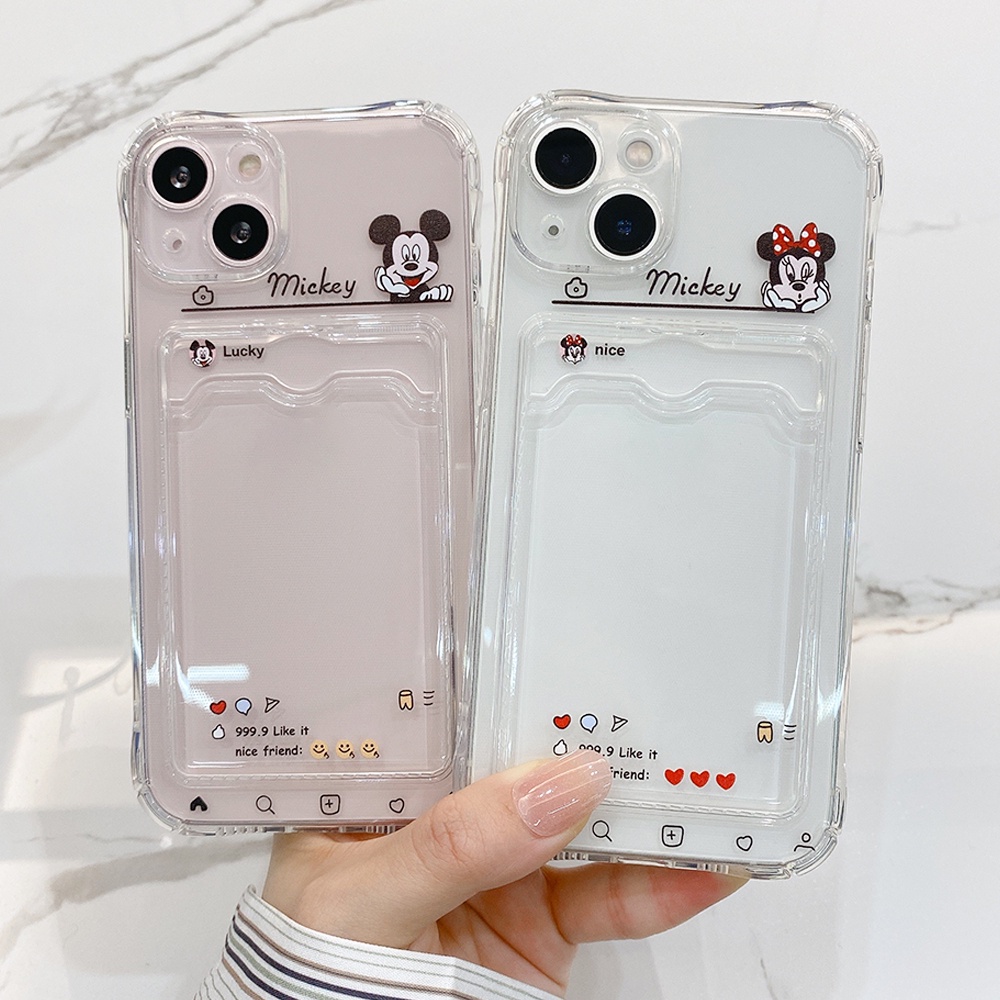 Soft Case TPU NFC Motif Kartun Untuk Xiaomi Redmi 10 11 9 9A 9C Note 11 10 9 8 9s 10s 11s Mi 11 Lite Poco M3 M2 X3 Pro