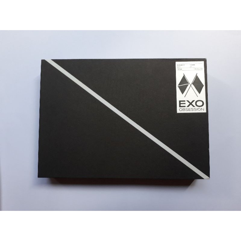 ALBUM ONLY OBSESSION EXO VER