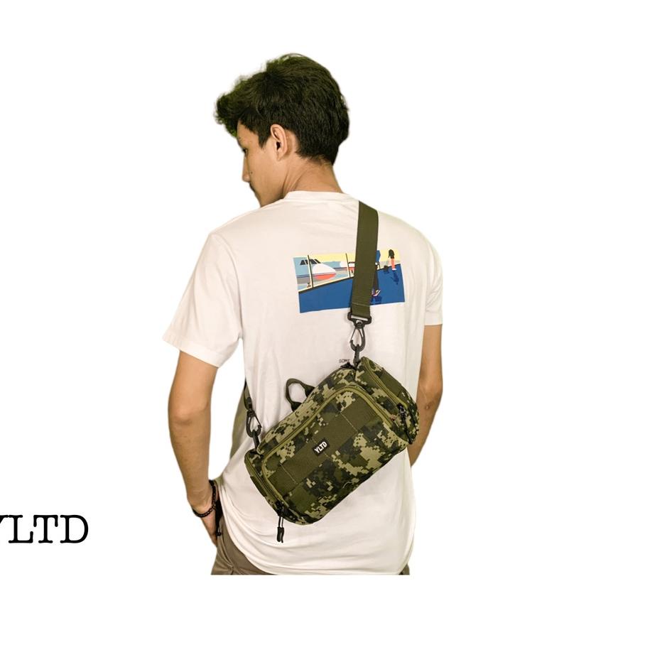 Terlaku. 0ISPH Tas Selempang Pria Tactical Tas Selempang YLTD Motif Army 69 Seller