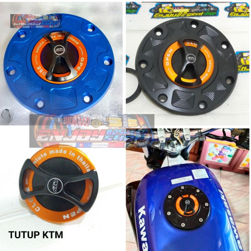 Tutup Tangki Pdk Sps Solute Copy Ktm Made in thailand Ninja R dan RR