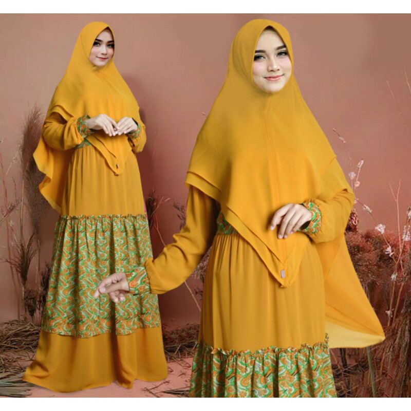 Gamis syari ceruti