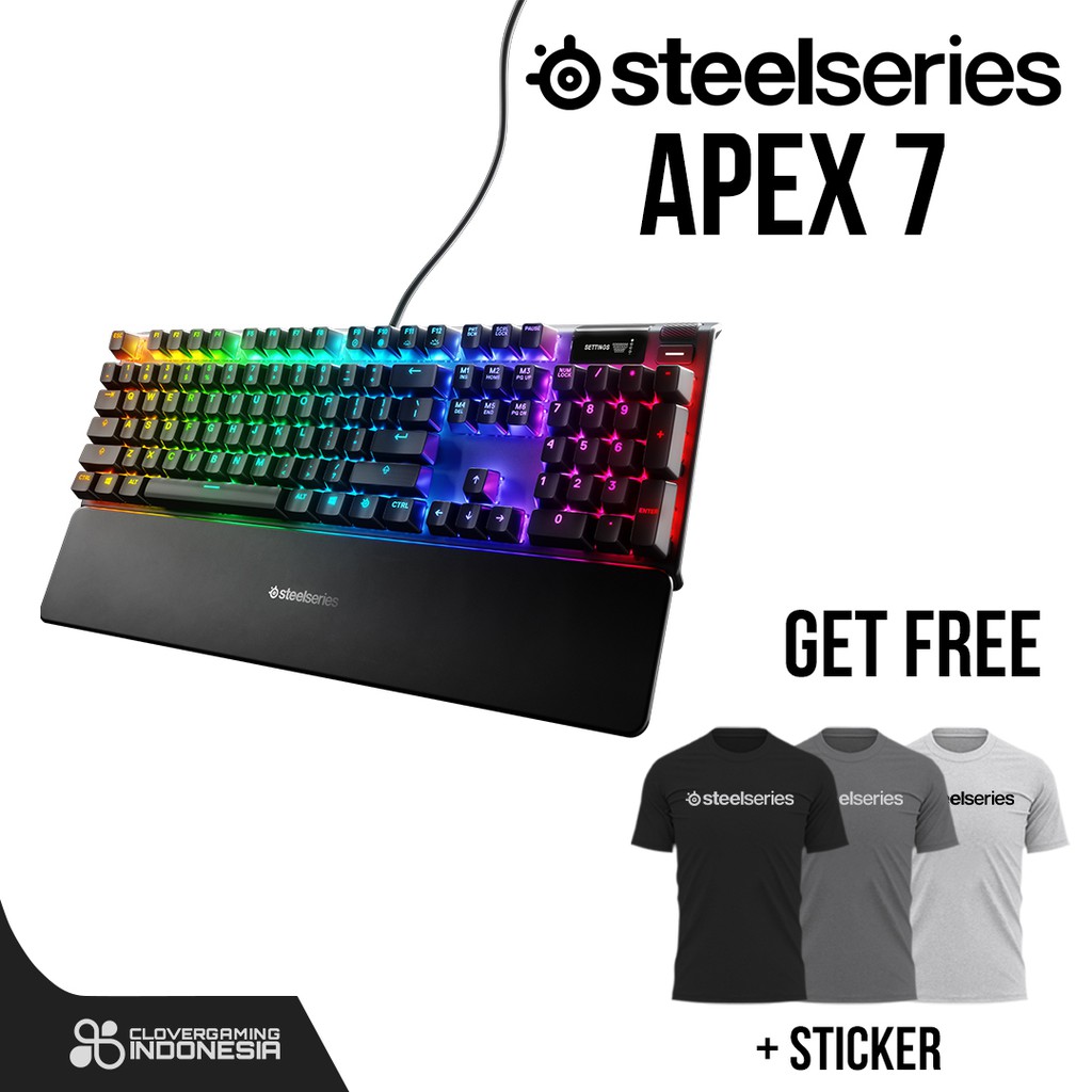 Steelseries Apex 7 Fullsize - Mechanical Gaming Keyboard