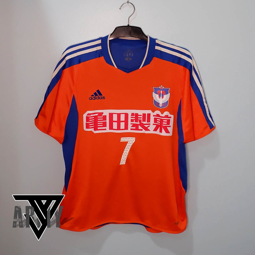 JERSEY BOLA ALBIREX NIIGATA 2003 HOME KIT DOUBLE LAYER ORIGINAL
