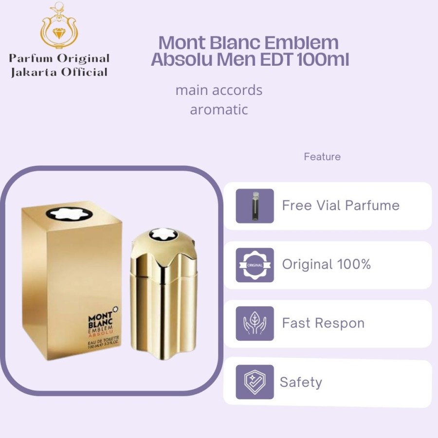 Parfum Parfume Perfume Asli Perawatan Kecantikan Original Import Branded Pria Laki Laki Cowok Montbl