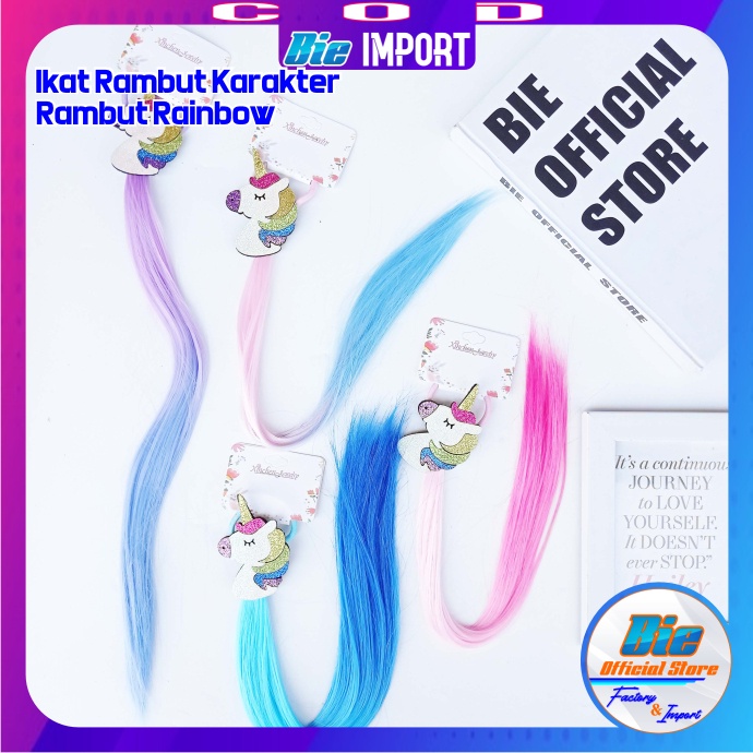 6 Pcs Jepit Rambut Kepang Warna-warni Impor Best Seller