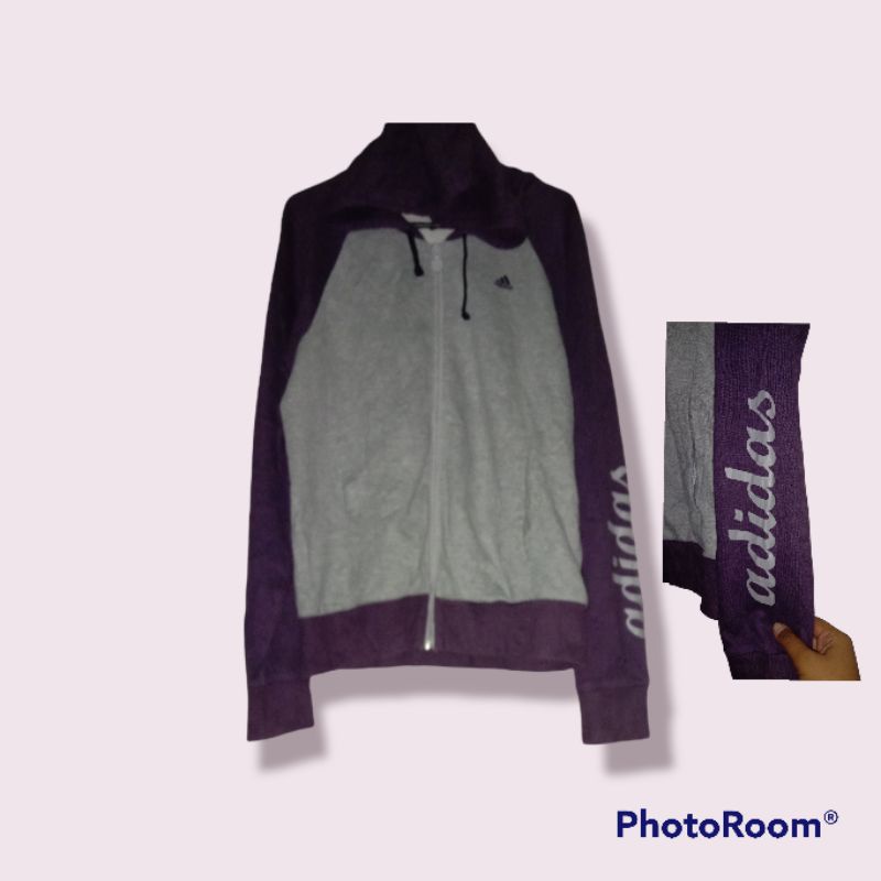 Hoodie Zipper ADIDAS Second