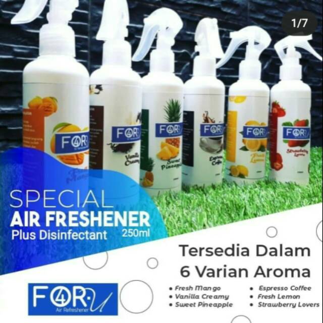 PENGHARUM RUANGAN + DISINFECTANT 250 ML SPRAY