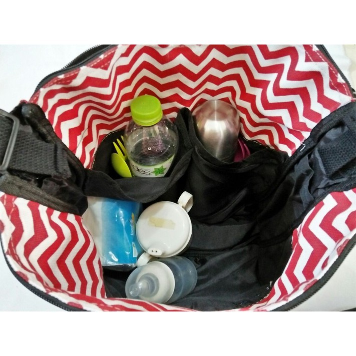 Akachan Diaper Bag Stroller Organizer Tas Perlengkapan Bayi skiphop duo organiser