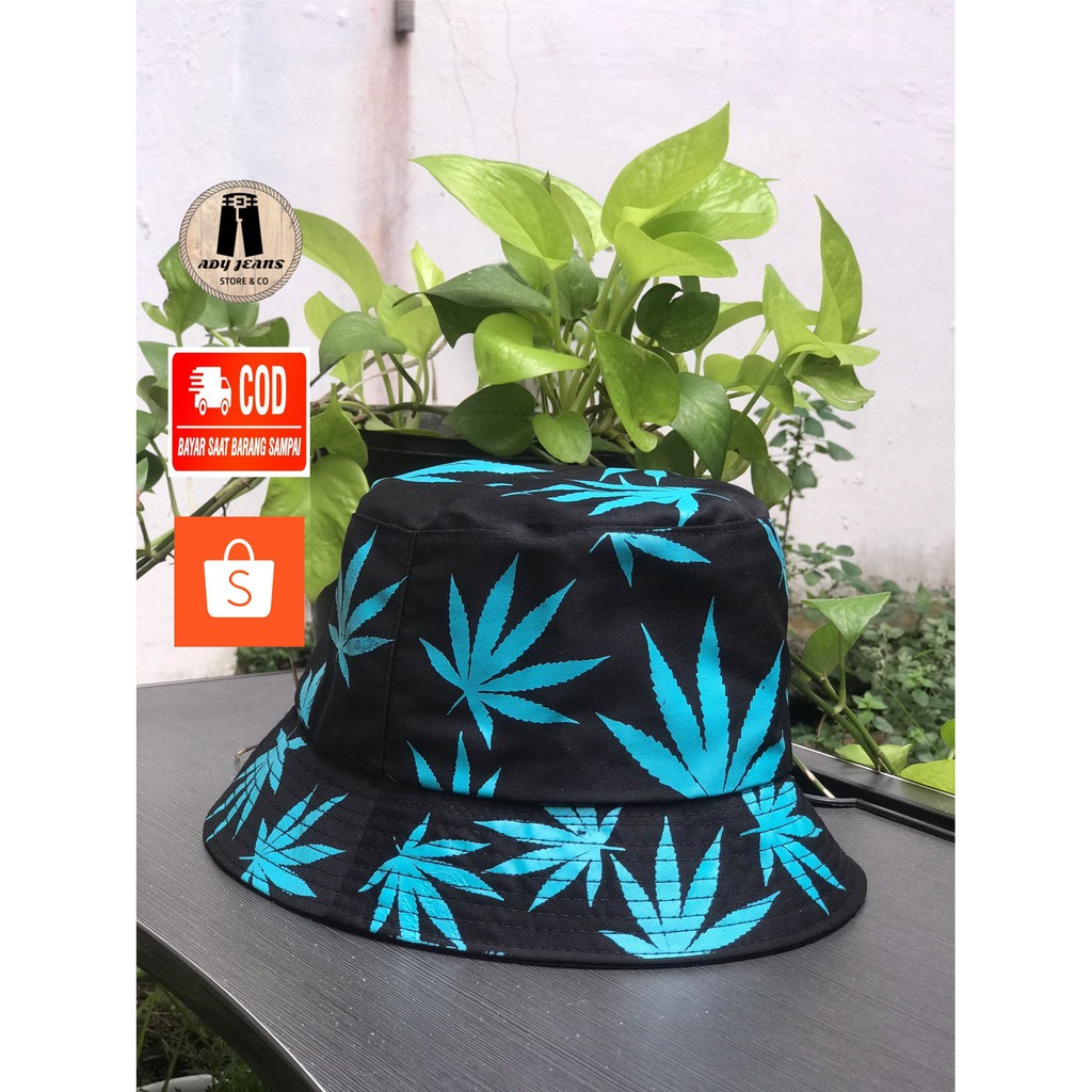 Topi Distro Bucket Sablon Rasta Pria / Topi Bucket Sablon Rasta Distro Pria