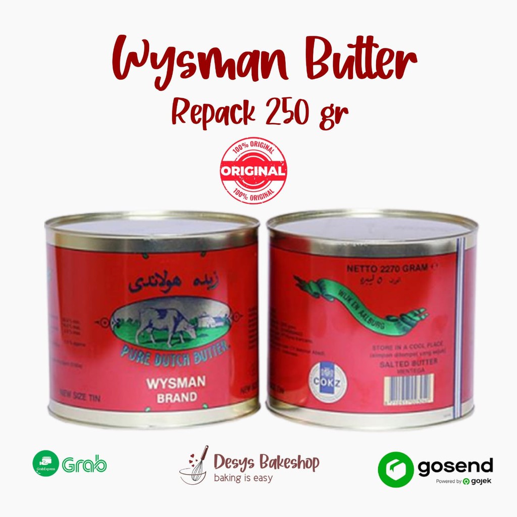 Wysman Butter Repack 250gr