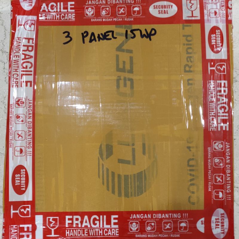 PROMO 3 PANEL Solar Panel Surya 15Wp untuk Lampu LED, Pompa Kecil, dll Merek Green Energy