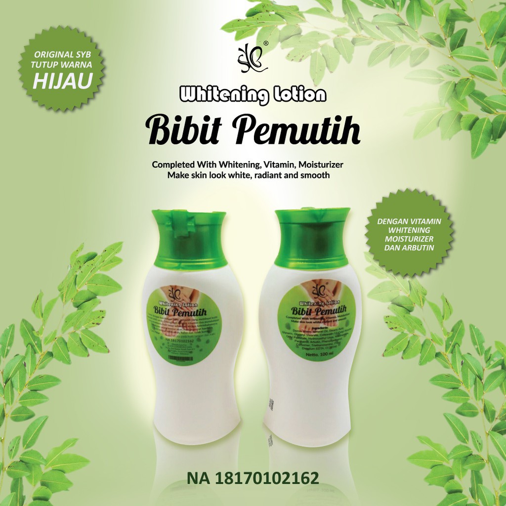 ☘️ CHAROZA ☘️ SYB Whitening Lotion / Soap / Scrub Bibit Pemutih