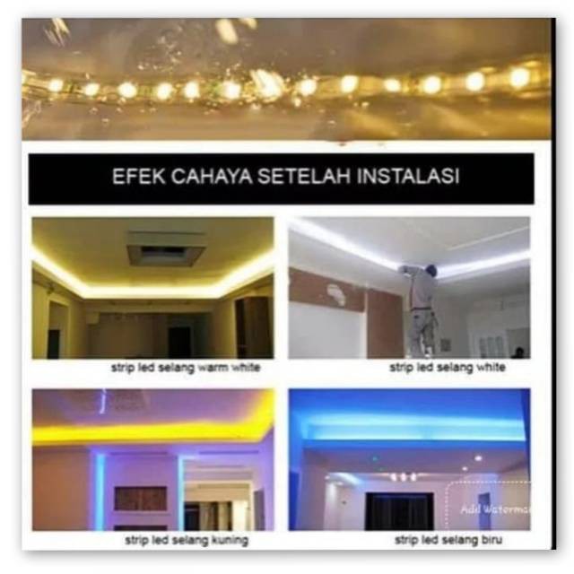 Lampu LED Strip 5050 /Led Strip Selang 5050 Waterproof permeter