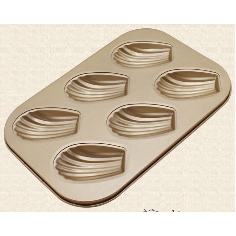 Cetakan Kue Teflon Loyang Oven Baking Tray Model madeleine shells