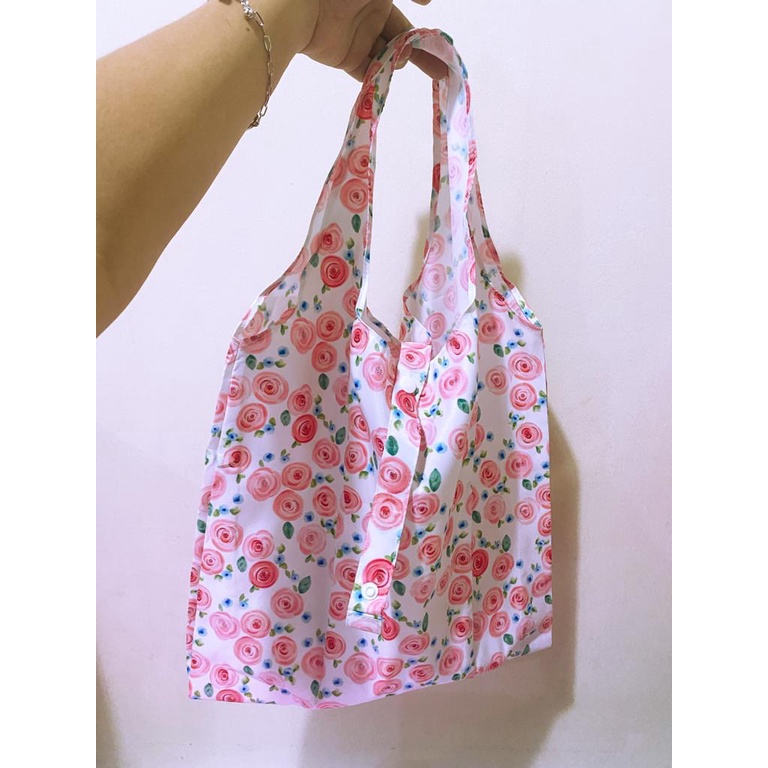 Fawn’G Handmade - Reusable HOBO Bag / Tas Belanja Lipat Waterproof Printing