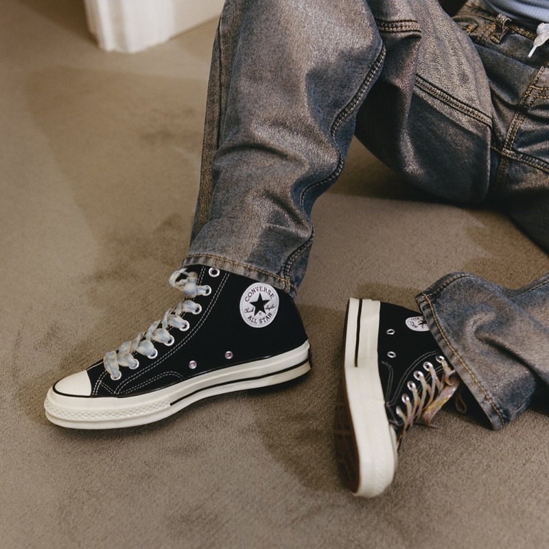 [SALE] CONVERSE CHUCK TAYLOR 70's HIGH LOW BLACK EGRET ORIGINAL 100%