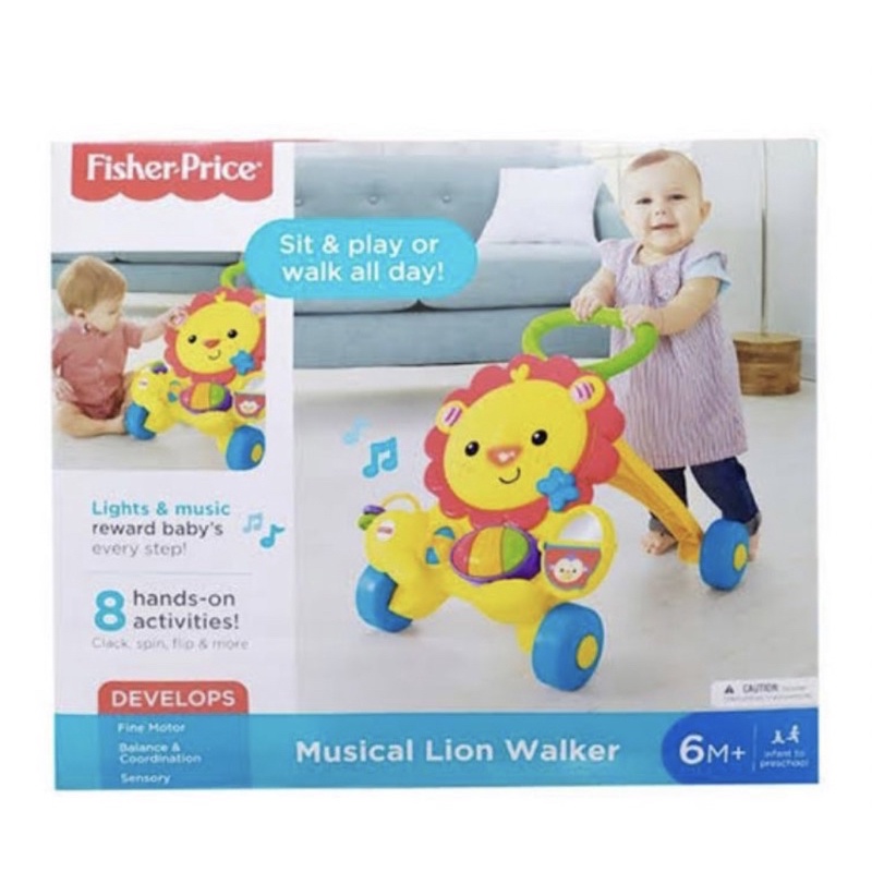 Fisher Price Musical Lion Walker