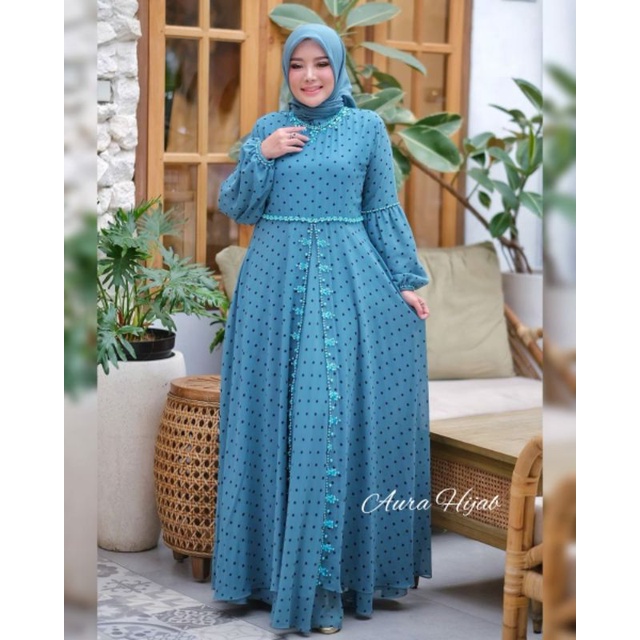rosela gown 2 by aura hijab