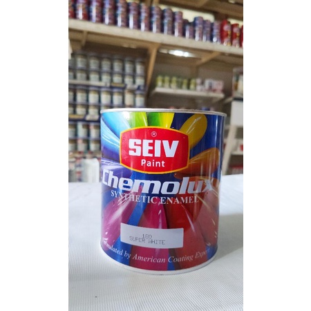 CAT MINYAK SEIV CHEMOLUX 1 KG (PROMO HARGA LAMA!) | CAT BESI KAYU 1 LITER SYNTETHIC ENAMEL