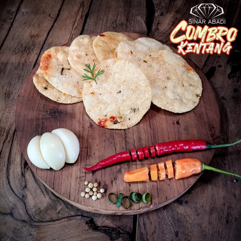 

Sekar_Shop07 Keripik Combro Kering 300 Gram - Comring Khas Dieng Snack Camilan Gurih Renyah