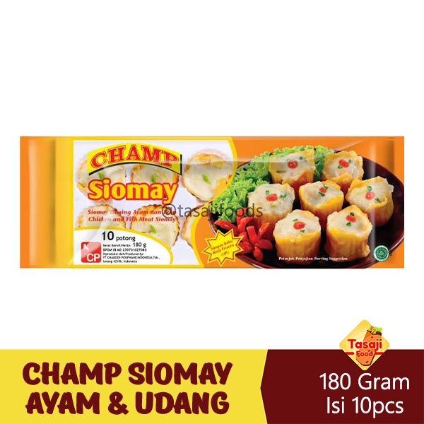 Champ Siomay Ayam &amp; Udang Isi 10 Pcs