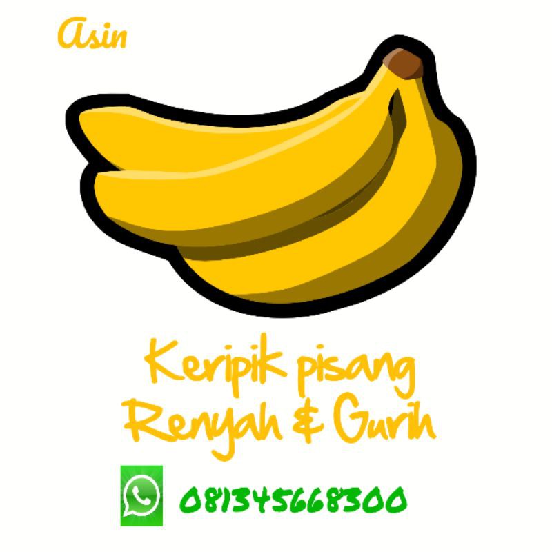 

keripik pisang kapas gurih & renyah