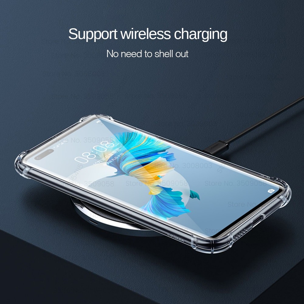 Soft Case Silikon Huawei Mate 40 Pro Bening Transparant Airbag Anti Crack Tebal