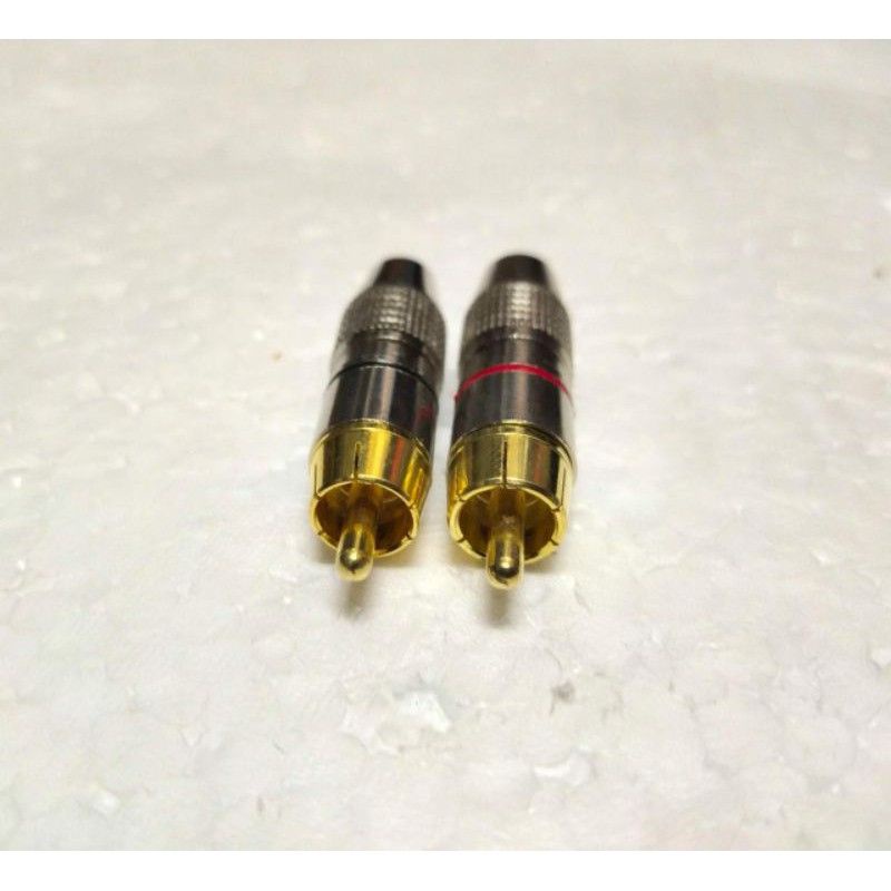 JACK RCA / JEK RCA AUDIO VIDEO BAGUS 1 SET