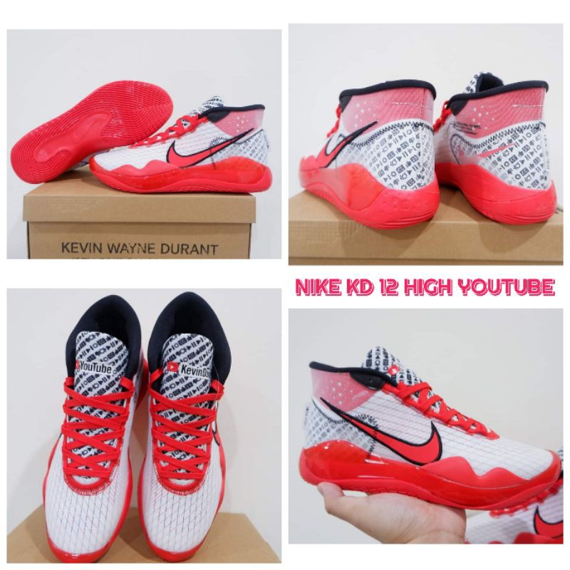 Sepatu Basket Nike KD 12 HIGH Youtube