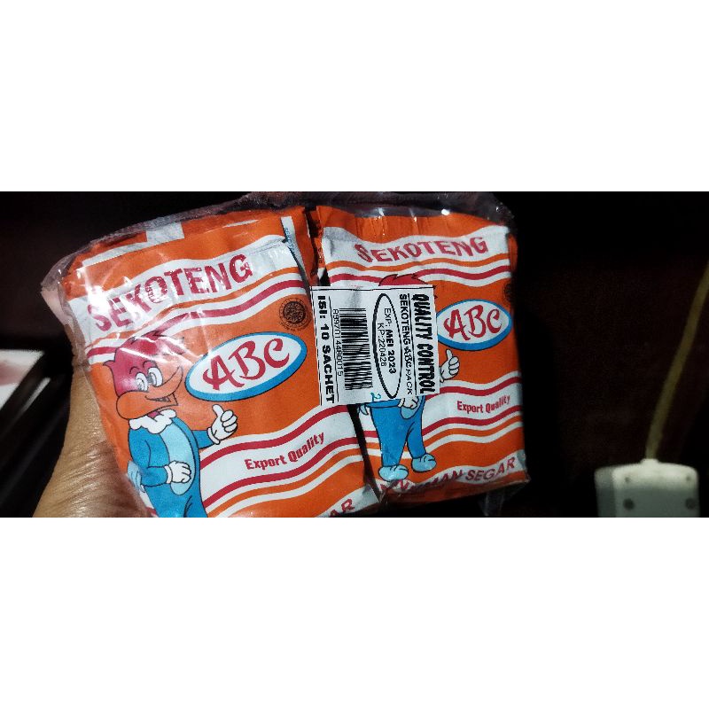 

Sekoteng ABC 1 pack isi 10 pcs | Minuman Instan Rasa Jahe