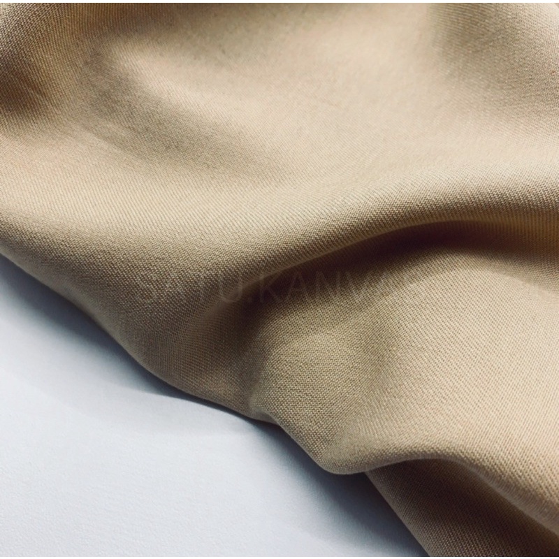 Kain Rayon Twill Polos (100%Rayon) PREMIUM-Coksu