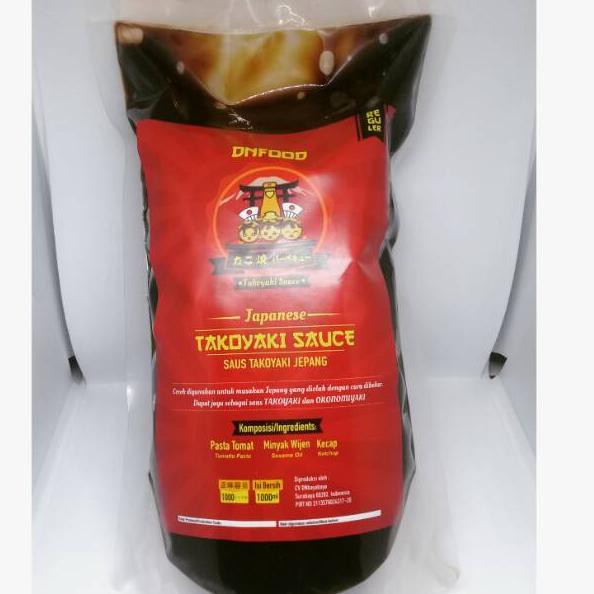 

（DIKIRIM DARI JAKARTA） Saus takoyaki DnFood 1000ml