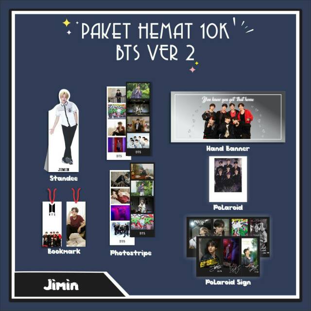 PAKET HEMAT 10K  BTS VER.2