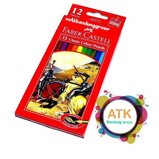 

SP7 Pensil Warna Faber Castell Classic Colour Pencils 12 Long Panjang Laris