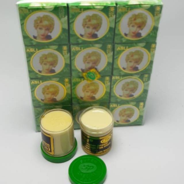 CREAM SP ORIGINAL HIJAU POT AAA LUSINAN