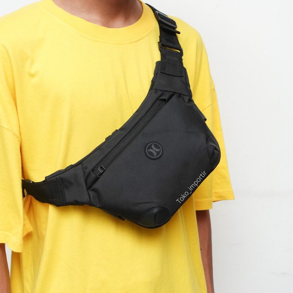 Waistbag Hurley Waterproof Mirror Original Tas Pinggang Pria