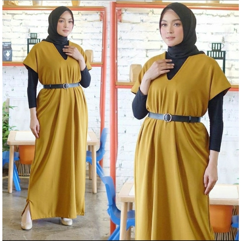 [HNFK] Tunik Leisa / Tunik Wanita Hijab / Tunik / Baju Tunik Wanita Terbaru / Tunik Panjang